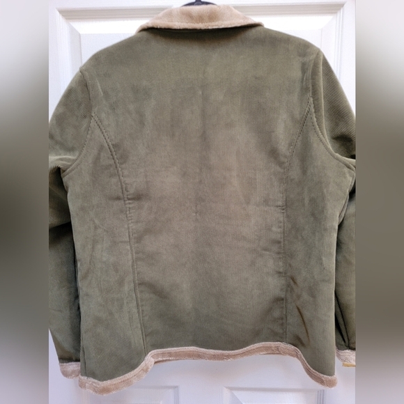 Woolrich Olive Green Corduroy Jacket - Picture 2 of 4